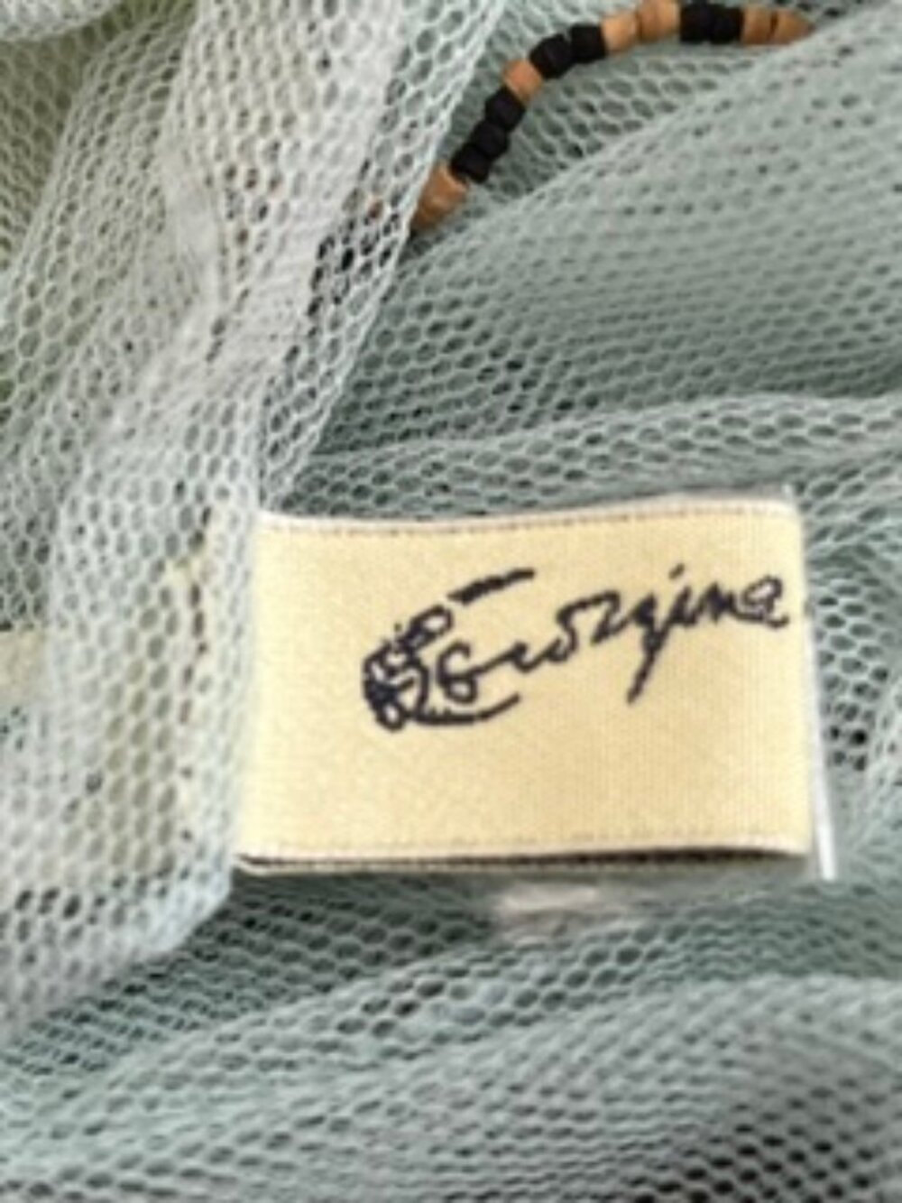 Georgina Von Etzdorf Embellished Mesh scarf - Picture 7 of 9